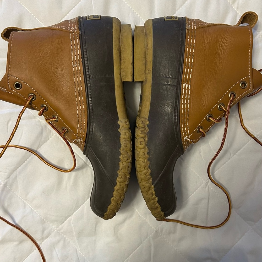 L.L.Bean 6” Bean Boots size 8.5 - Picture 5 of 5